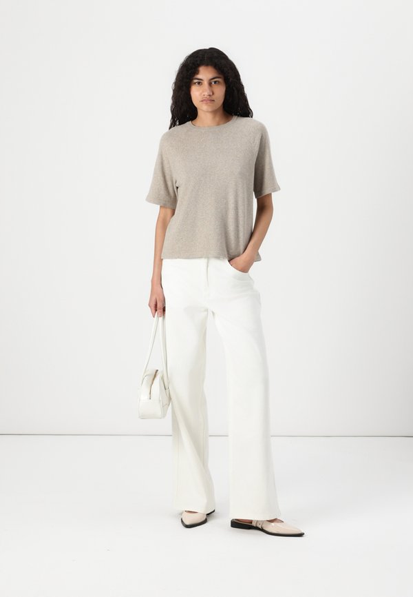 PCBREE O NECK  - Jumper - crockery melange3