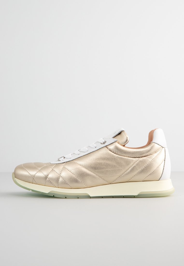 Unisa Sneakers laag goudkleurig