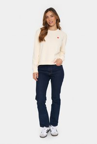 Saint Tropez ZADI - Mikina - pearled ivory tigerlily hart