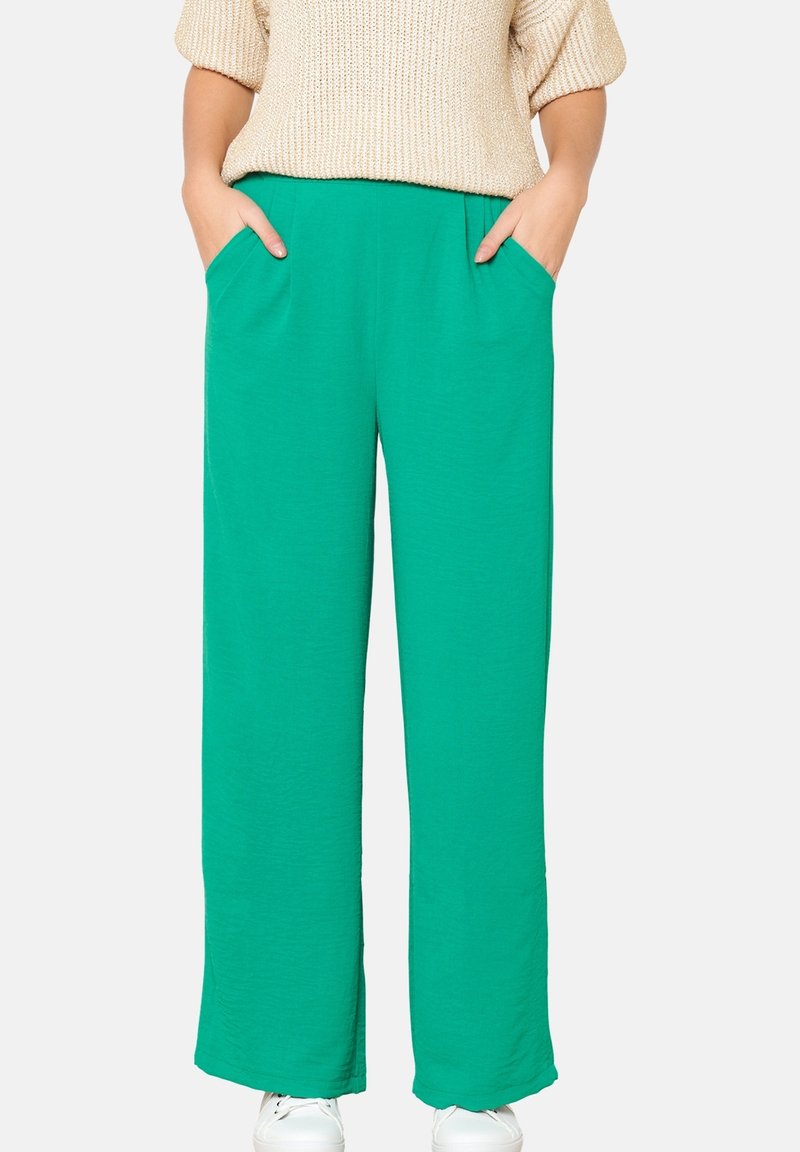 LolaLiza WIDE - Hlače - emerald green