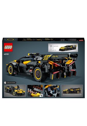 LEGO TECHNIC BUGATTI BOLIDE MODEL CAR TOY BUILDING SET 4215 - Baukästen & Konstruktionsspielzeug - mehrfarben