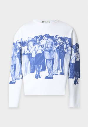 Carne Bollente, LIKE IT WAS YESTERDAY UNISEX - Pikkade varrukatega topp - white