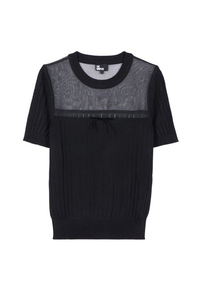 The Kooples T-shirt imprimé - black