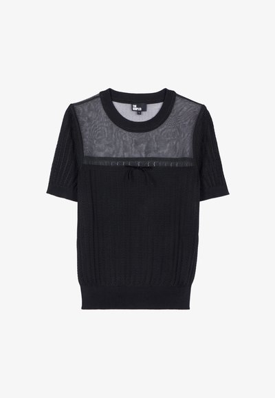 The Kooples T-shirt imprimé - black