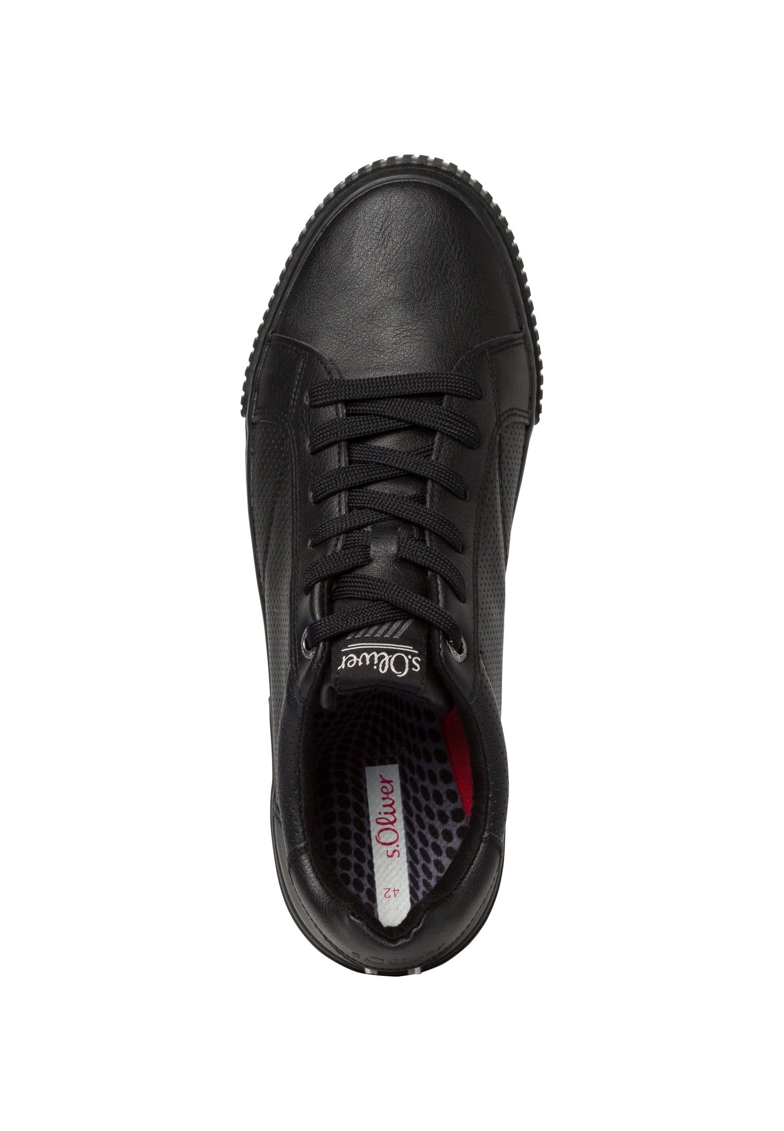 s oliver sneakers black
