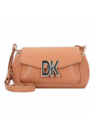 DKNY DOWNTOWN - Cross body bag - caramel