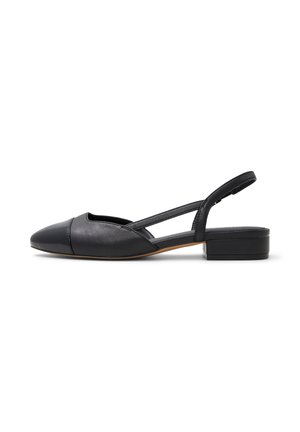 CLEMENTINNE - Slingback ballet pumps - black