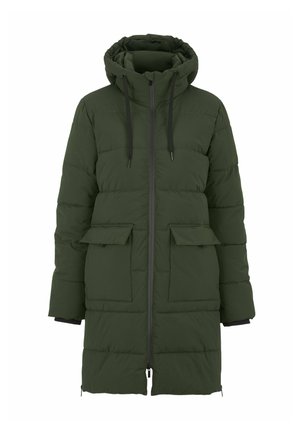 Cellbes of Sweden WARM WITH SIDE ZIPS AT THE BOTTOM - Vinterfrakke - dark green
