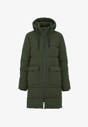 Cellbes of Sweden WARM WITH SIDE ZIPS AT THE BOTTOM - Wintermantel - dark green