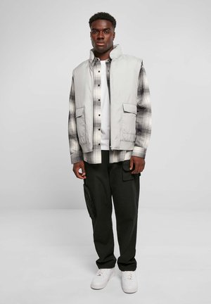 Urban Classics Waistcoat - lightasphalt