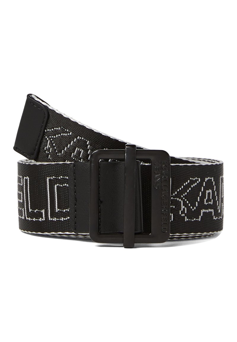 Karl Lagerfeld Jeans - WEBBING  - Cinturón - black, Ampliar