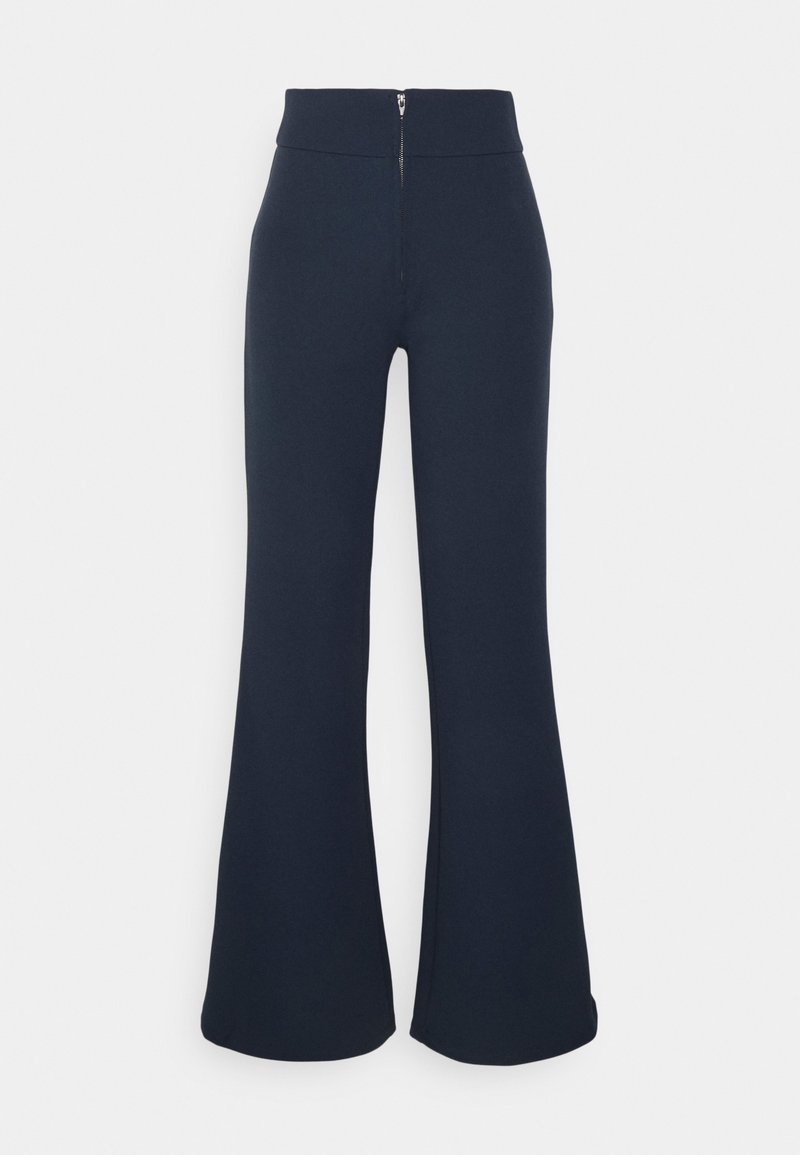 YAS YASVICTORIA WIDE - Calças - navy blazer