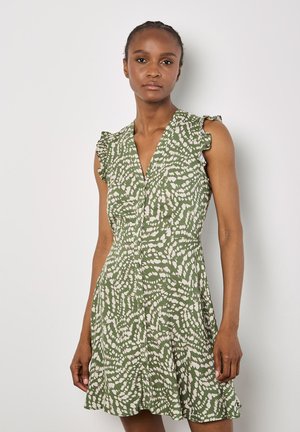 Apricot ABSTRACT - Jurk - green