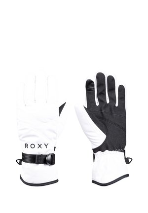 ROXY JETTY SOLID GLOVES - Sormikkaat - white
