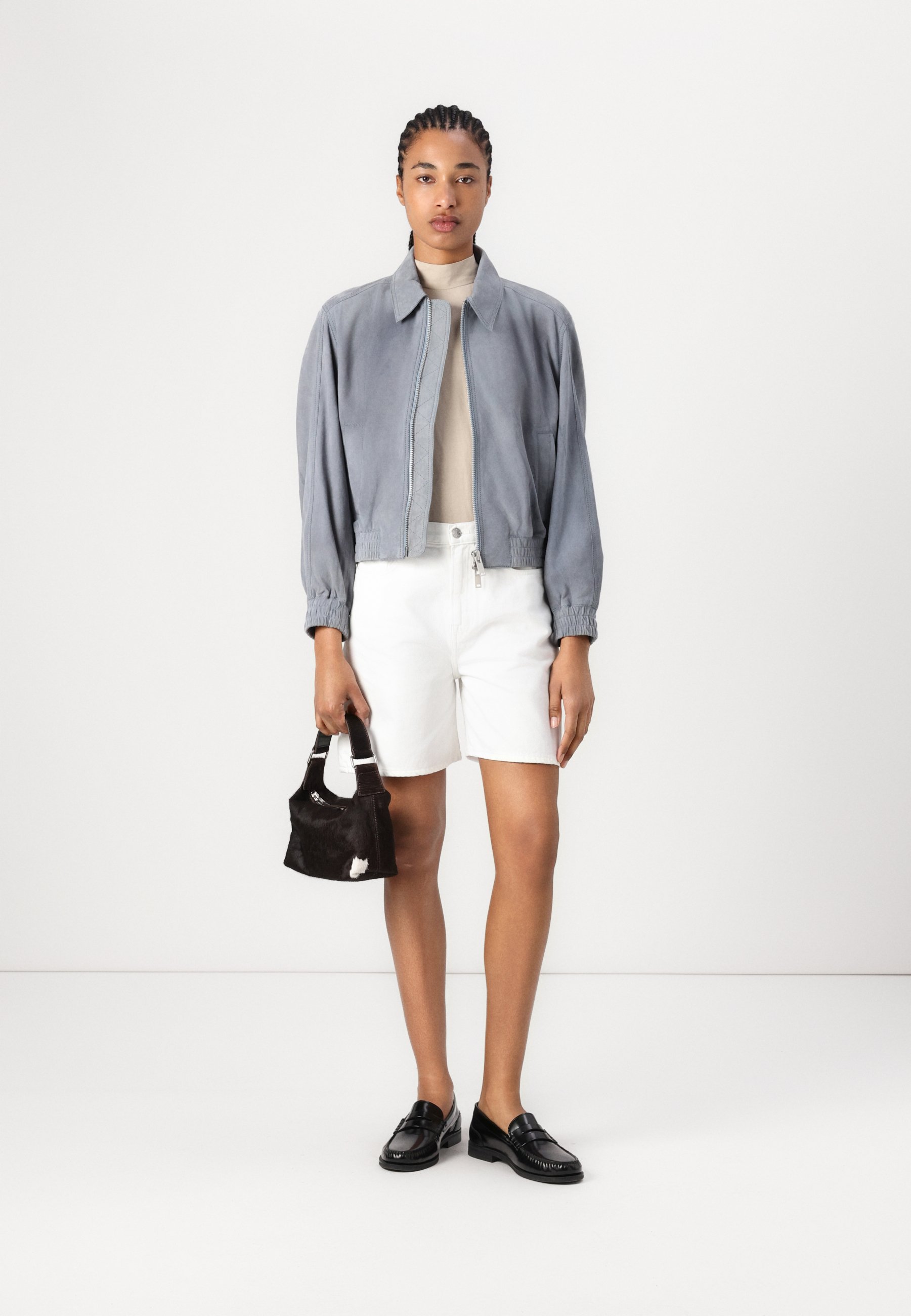 Samsøe Samsøe SAFFY - Bomber Jacket - surf spray/light blue