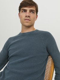 Jack & Jones JJEMATT CREW NECK - Maglione - sailor blue