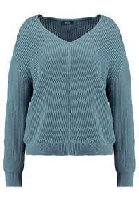 KIOMI Stickad tröja - light green