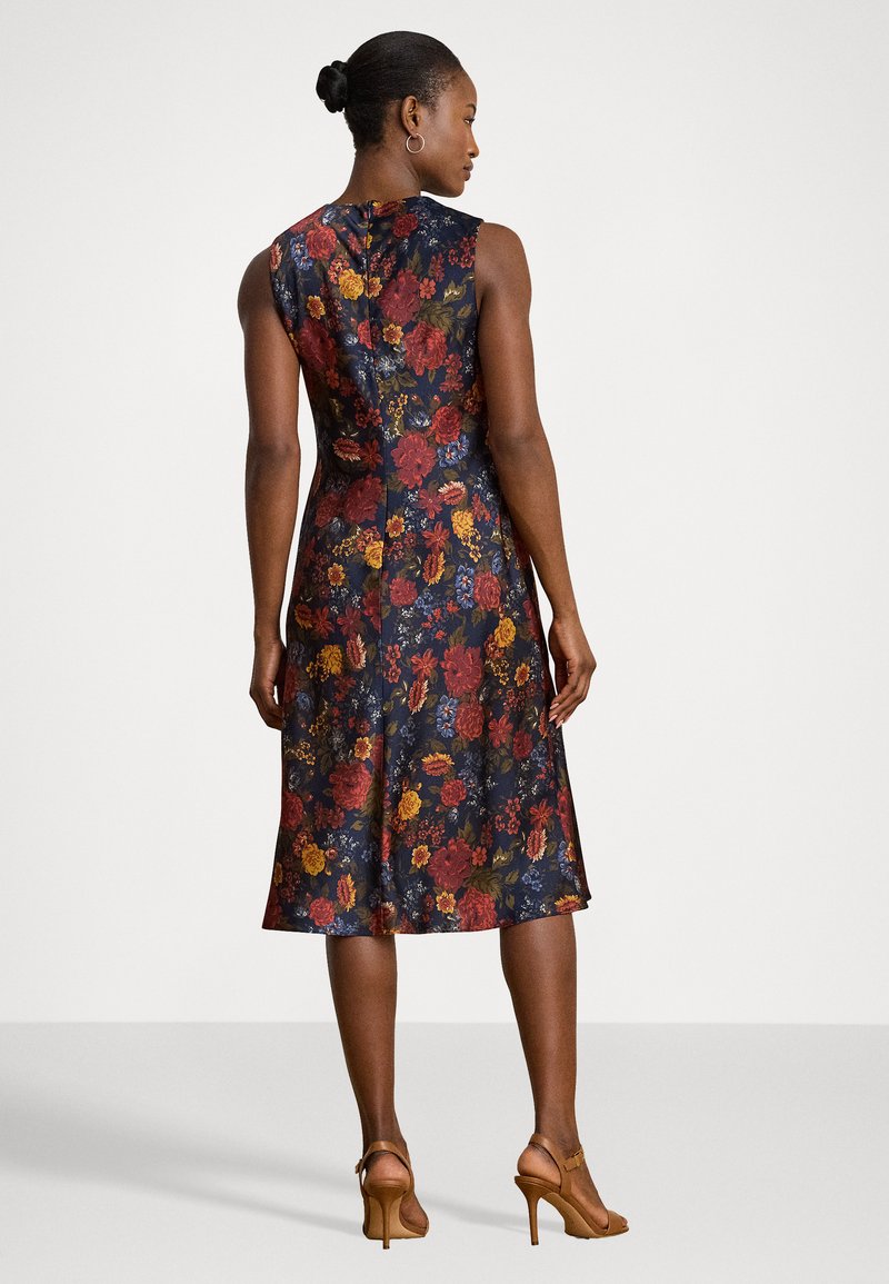 lace trimmed midi dress Lace-Trim Midi Slip Dress by Anthropologie in Black, Size: XL