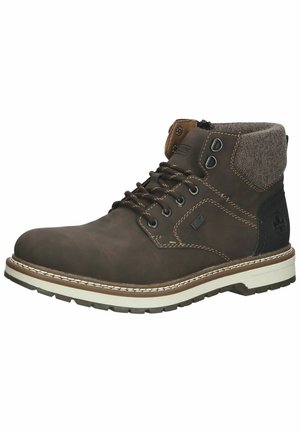 Botines con cordones - schoko/schwarz/nut