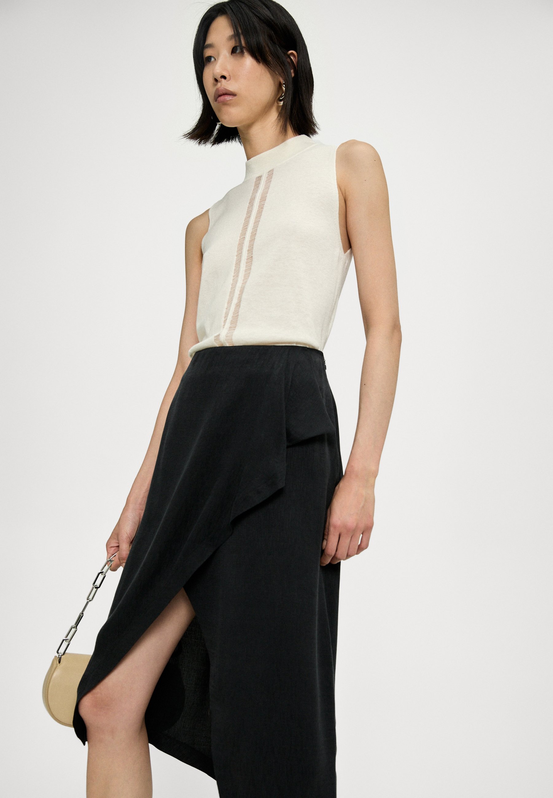 Iro SIMAL - A-line skirt - black - Zalando