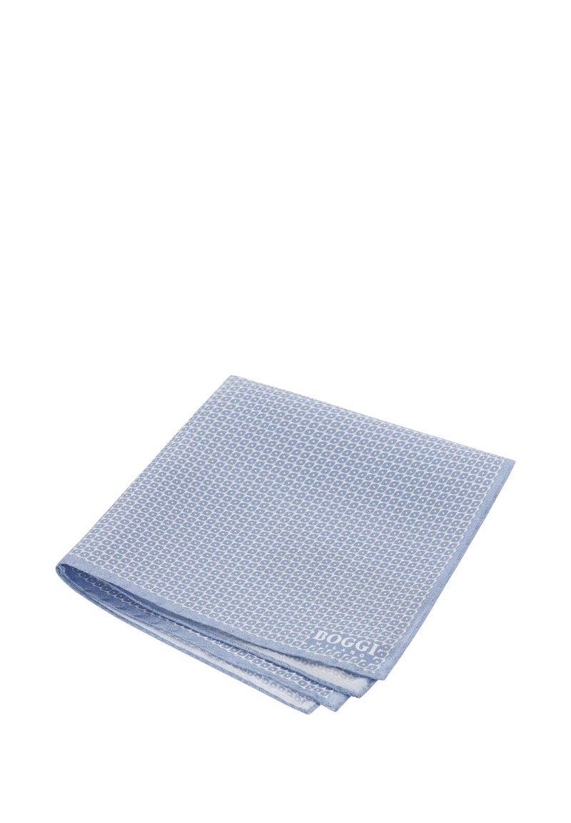 Boggi Milano MICRO PATTERNED - Fazzoletti da taschino - light blue