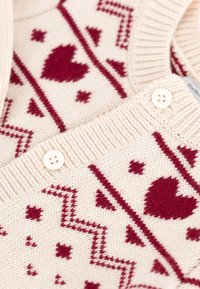 Petit Bateau BÉBÉ  - Strickjacke - avalanche/amarante