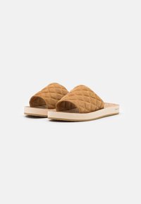 GANT FLATVILLE - Mules - fudge caramel