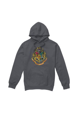 Cotton Soul, HARRY POTTER DISTRESSED HOGWARTS CREST - Hoodie - anthracite