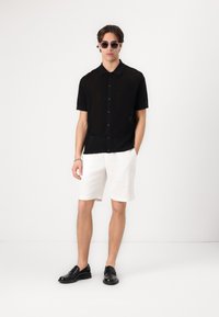 Tommy Hilfiger STRUCTURE OPEN SHIRT - Chemise - black