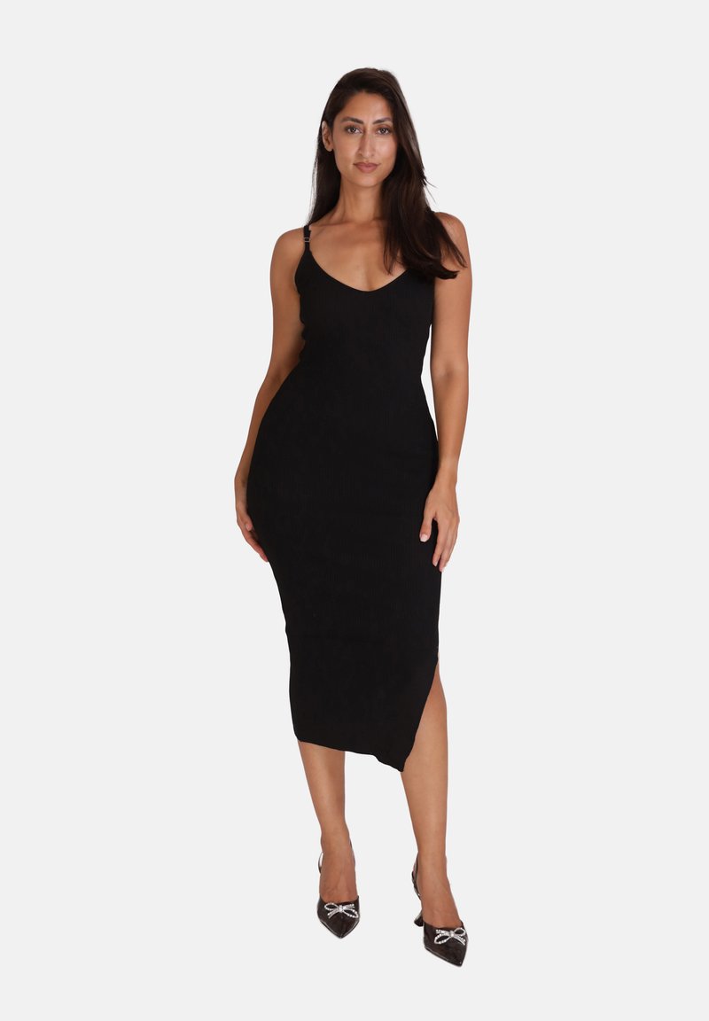 Elara Vestido de punto - schwarz