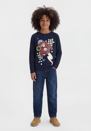 Name it NMMDALLAS PEPPA REG - Maglietta a manica lunga - navy blazer