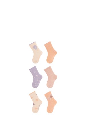 6ER-PACK MUSCHELN - Socks - zartrosa