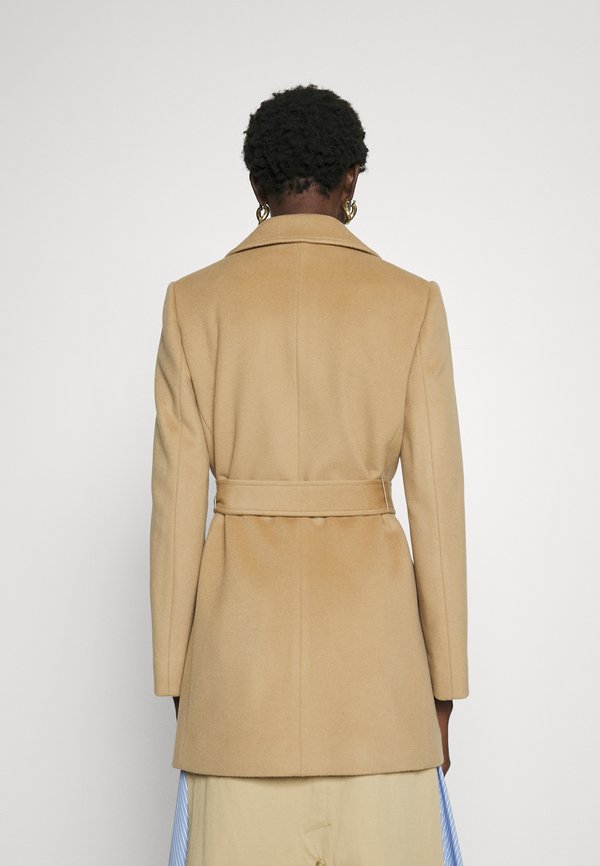 SHORTRUN - Short coat - camel3