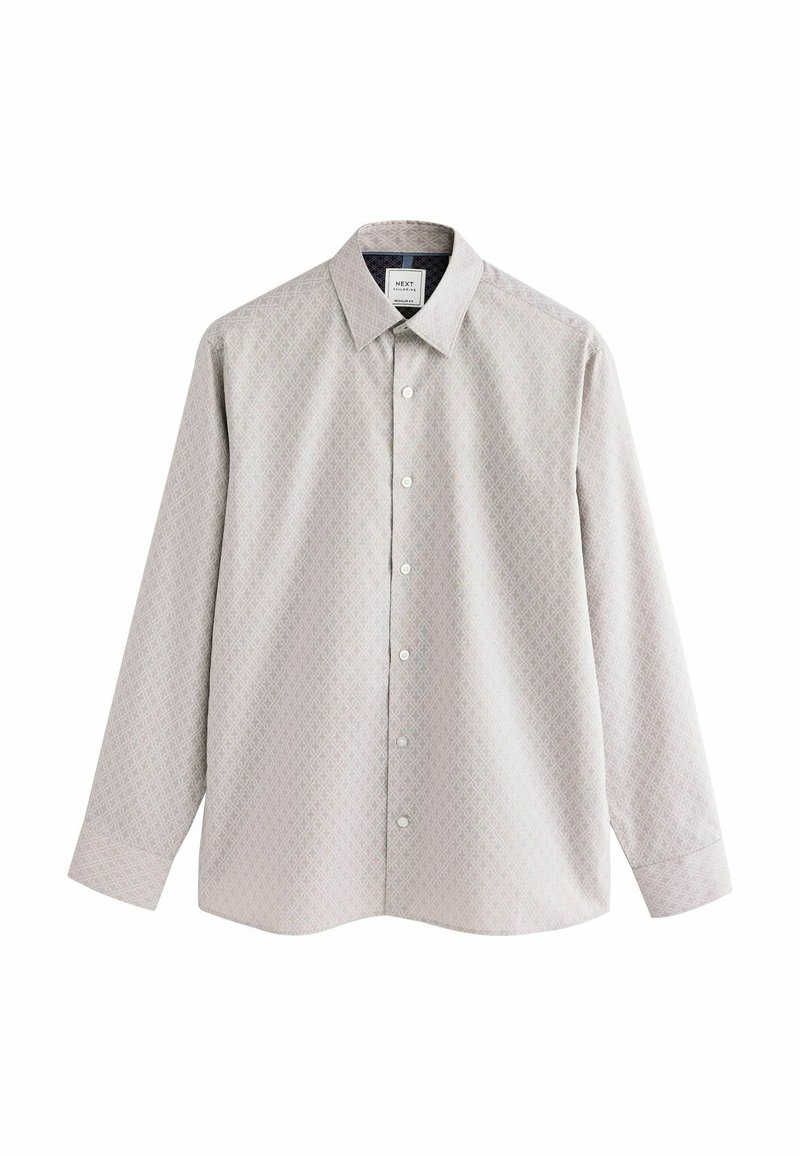 Next REGULAR FIT - EASY CARE OXFORD  - Hemd - neutral tile print