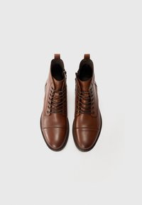 Jack & Jones JFWWENTWORTH - Botines con cordones - cognac