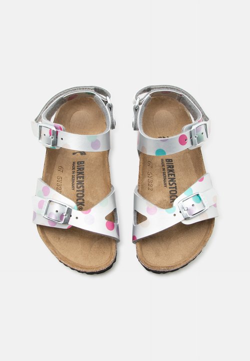 Birkenstock RIO - Sandals - electric metallic/silver-coloured — photo 4