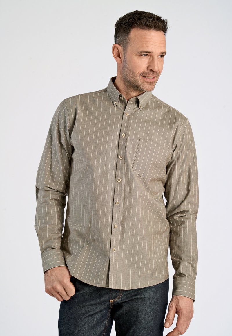 Jack's Sportswear STRIPED  - Hemd - brown