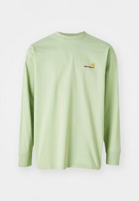 AMERICAN SCRIPT - Langærmet T-shirt - pale olive