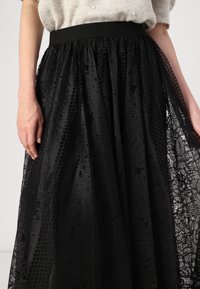 VILA VIKARRY SKIRT - A-silueta svārki - black