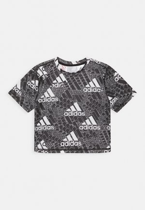 TEE - Camiseta estampada - black/white