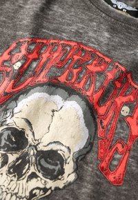 Superdry & Co ROCK GRAPHIC - T-shirts print - bison black