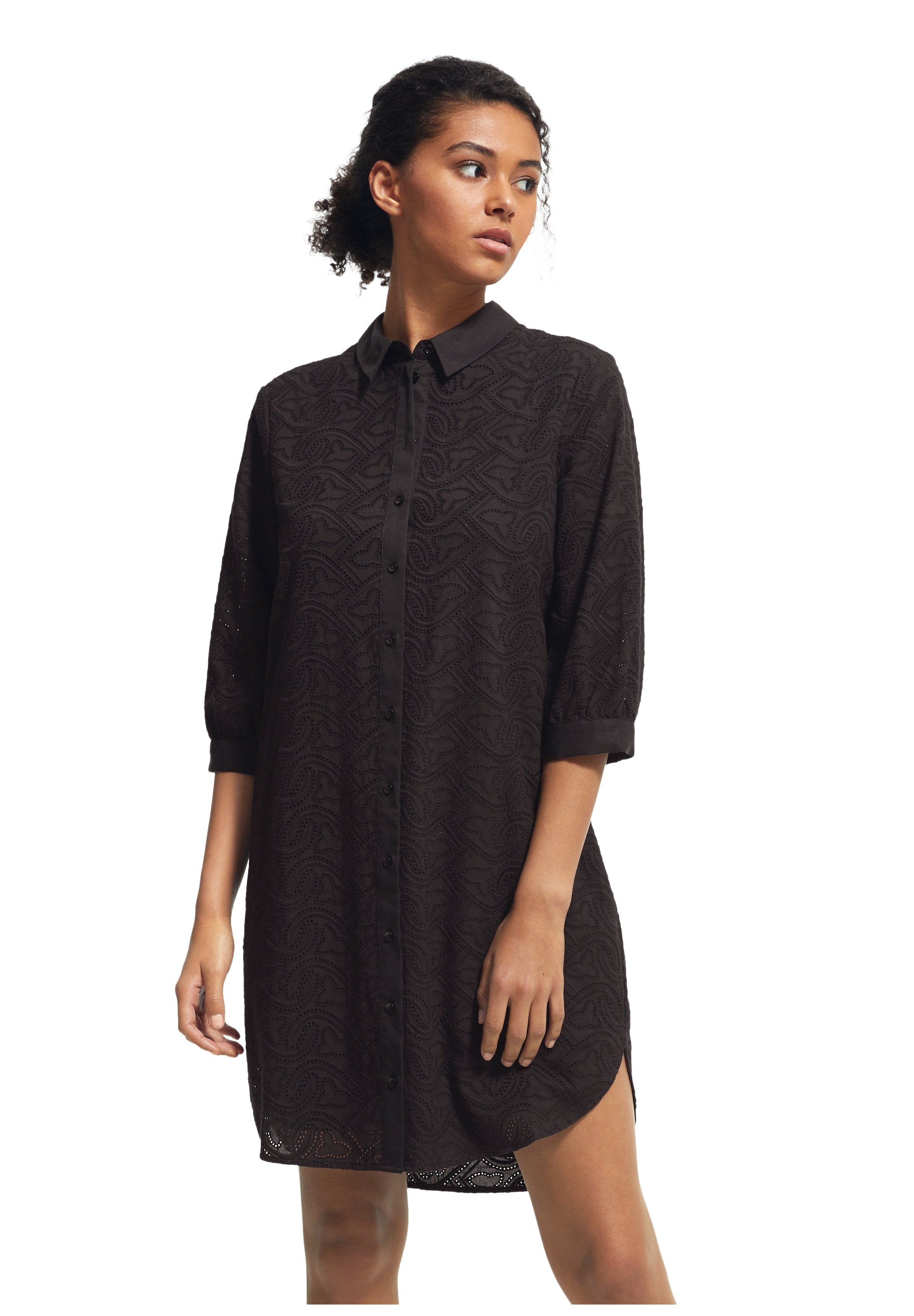 comma Shirt dress - black - Zalando.de