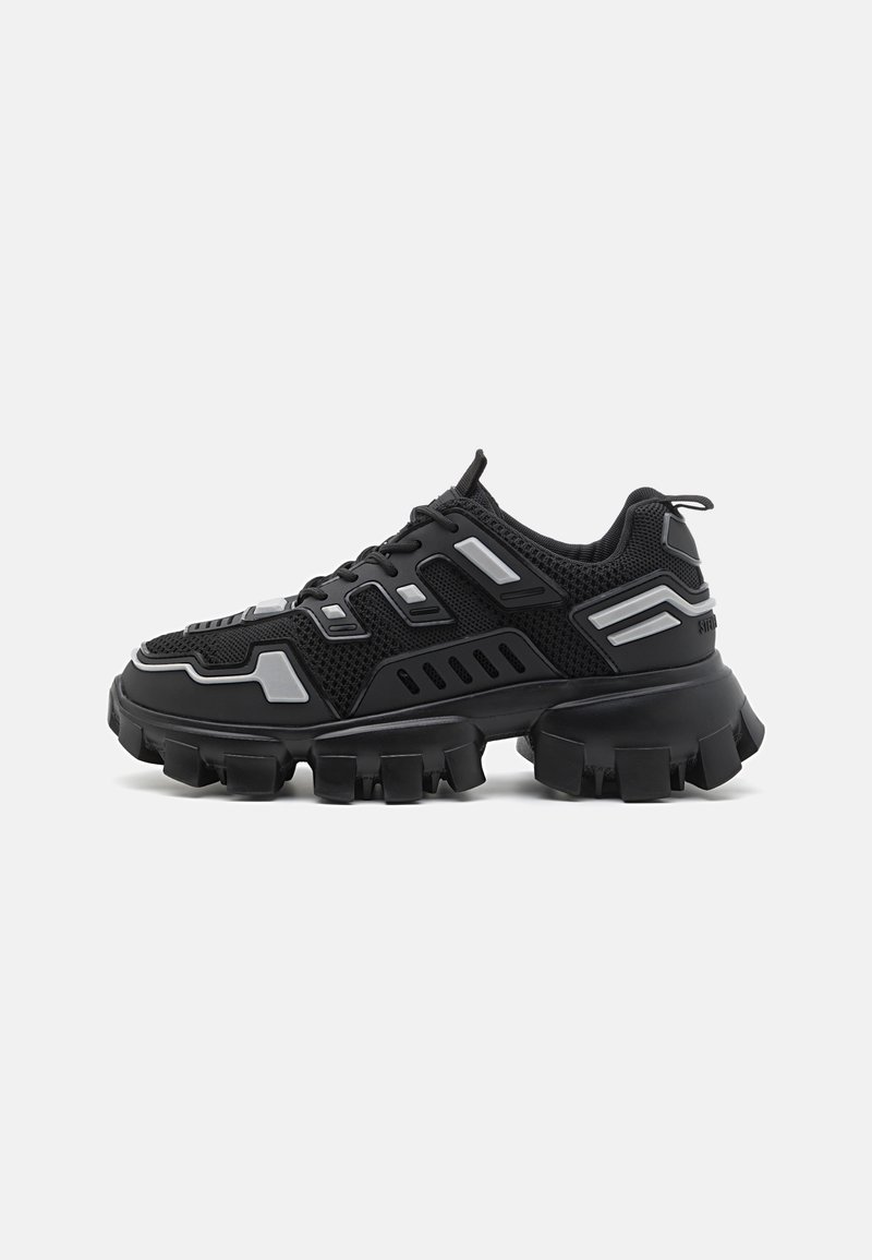 Steve Madden PRIZE-K - Tenisice - black/silver