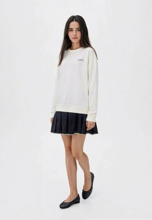 TEEN BUTTERFLY-PRINT  - Športni pulover - off white