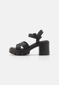 EMELINE - Platåsandaler - black
