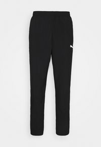 Puma - TEAMRISE SIDELINE PANTS - Träningsbyxor - black/white Miniatyrbild 1