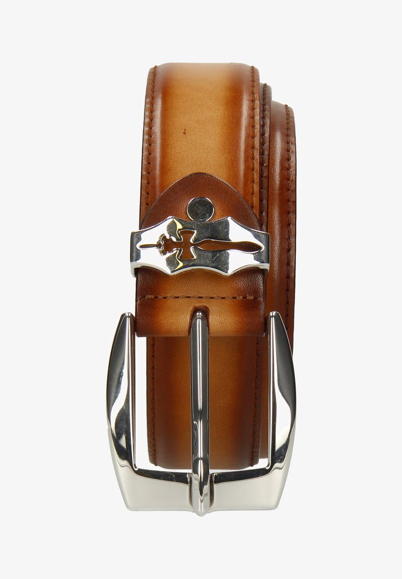 Melvin & Hamilton LARRY 14 DICE DRY HAY SHADE SWORD BUCKLE - Ceinture - marron