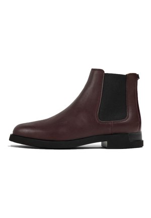 IMAN - Ankelboots - burgunderrot