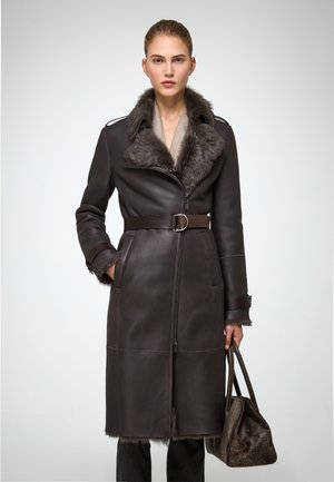 Winter coat - dark brown
