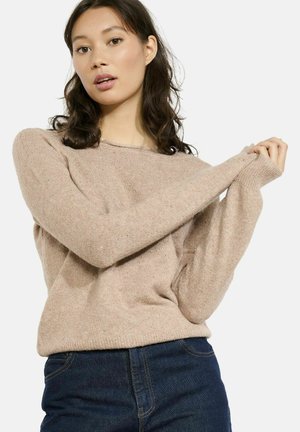 SPARKLY  - Jumper - light taupe